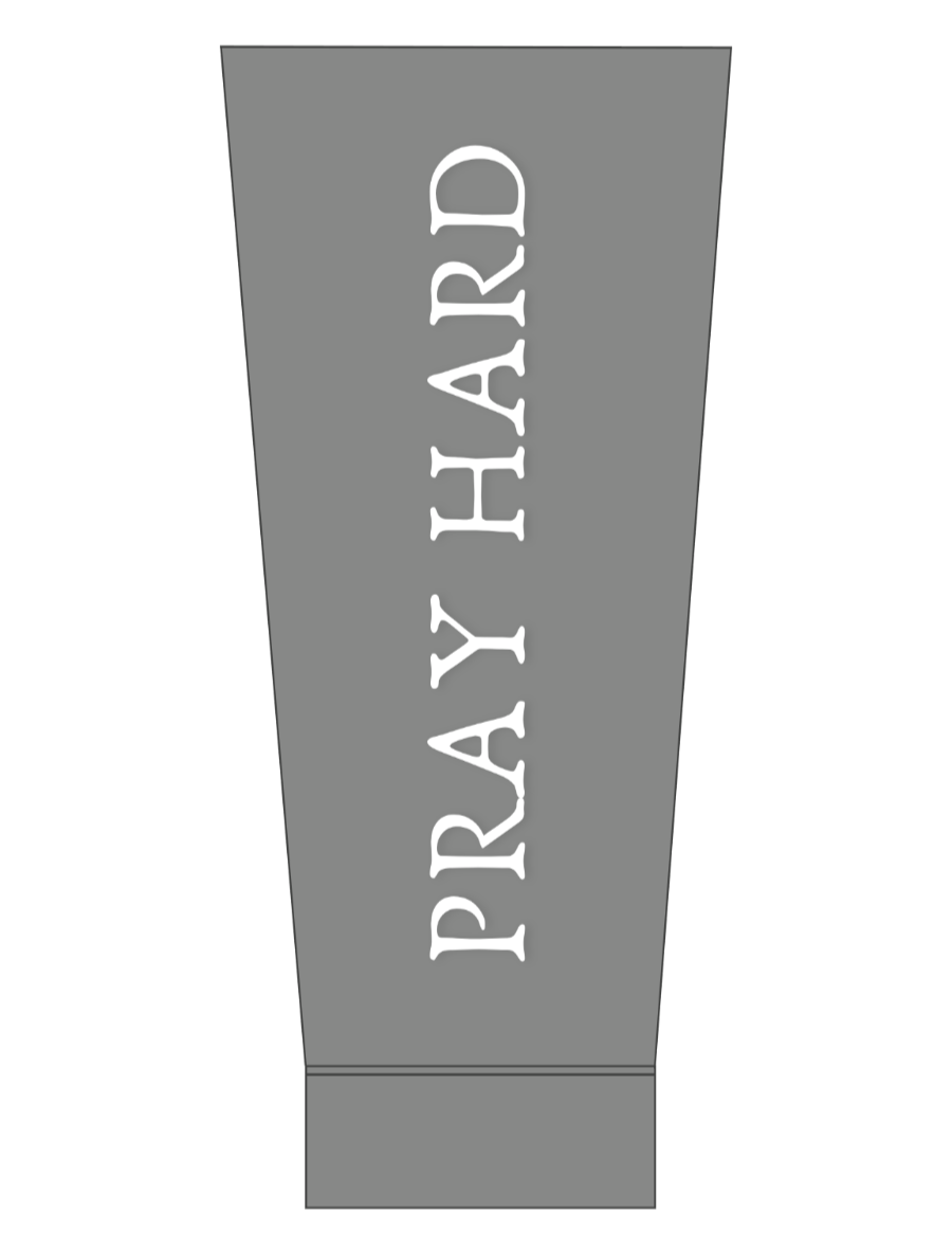 Pray Hard, Lift Heavy Heavyweight Hoodie