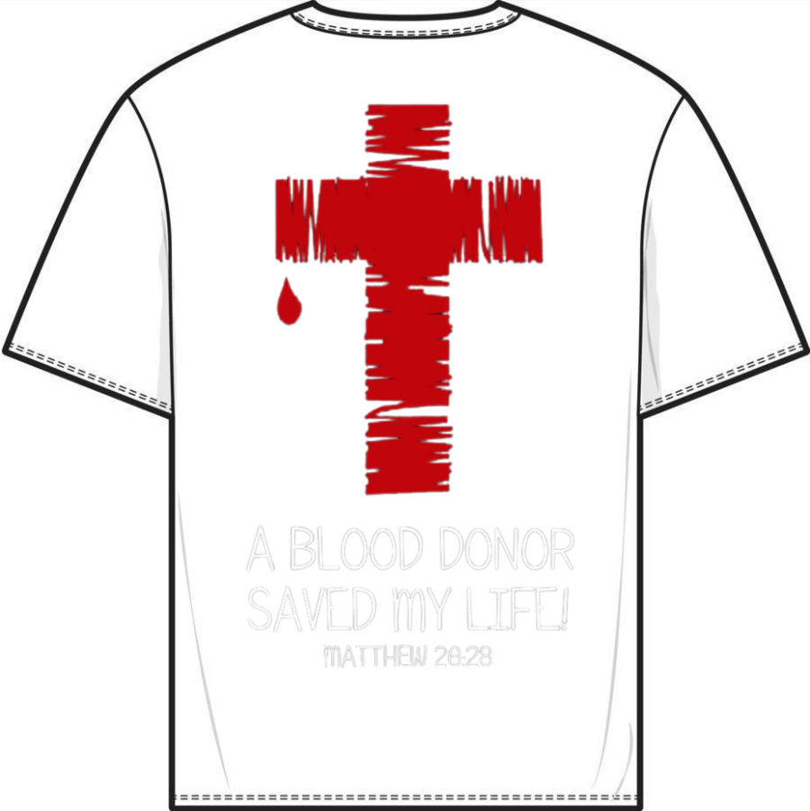 “A Blood Donor” Mineral Washed Tee